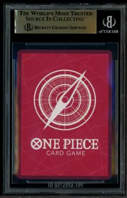 2025 ONE PIECE PROMOS BVB X ONE PIECE MATCH DAY 2025 #003 MONKEY D. LUFFY BGS 10 - Image 3