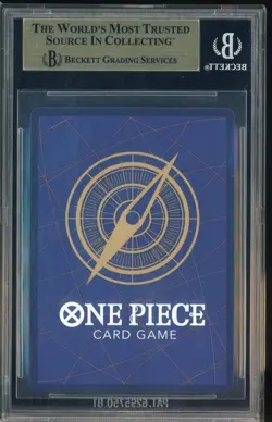 2025 One Piece Carrying On His Will OP13-118 Monkey D Luffy Manga BGS 9.5 - Image 3