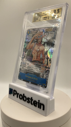 2025 One Piece Carrying on His Will OP13119 Portgas D. Ace Manga BGS 9.5 GEM - Image 2