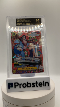 2026 One Piece The Azure Sea's Seven OP14112 Boa Hancock SP BGS 10 BLACK LABEL - Image 2