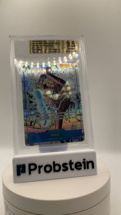 2025 One Piece The Best Premium Booster Vol.2 OP06119 Sanji Manga Art BGS 9.5 - Image 2