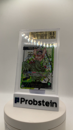 2025 One Piece Promos JPN Roronoa Zoro Serial Flagship Btl Winner Prize BGS 9.5 - Image 2