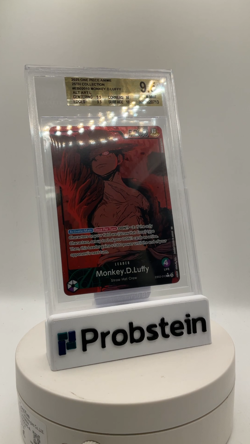 2025 One Piece Anime 25th Monkey D. Luffy Alternate Art #EB02-010 BGS 9.5 - Image 2