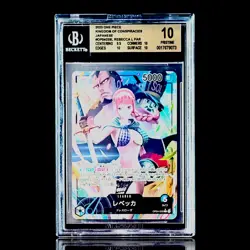 One Piece 2023 Rebecca Leader Alternate Art #OP04-039 Japanese BGS 10 Pristine - Image 1