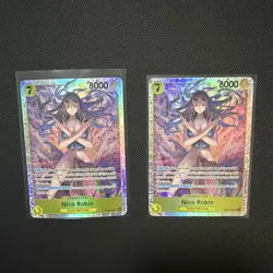 One Piece TCG EB03-055 Nico Robin SR X2 English NM Playset - Image 1