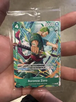 One Piece TCG Roronoa Zoro 2026 C2E2 Promo Card English Version - Image 3
