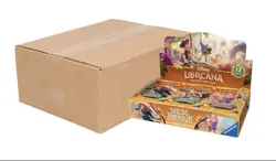 SEALED CASE! 4x Disney Lorcana: Wilds Unknown Booster Box (set #12) 5/15 - Image 1