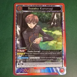 Union Arena English Code Geass - Suzaku Kururugi CGH-1-074 SR - Image 1