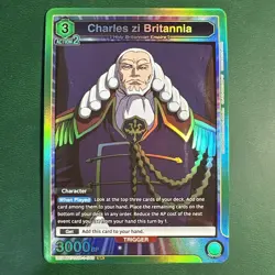 Union Arena English Code Geass - Charles Zi Britannia CGH-1-040 SR - Image 1