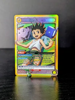 Union Arena TCG - Hunter X Hunter Vol 2 - Gon Freecss SR #016 Foil - Image 1
