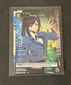 Union Arena - Solo Leveling - Sung Jinah SR* - UE17BT-/SLG-1-044 - NM/M - Image 1
