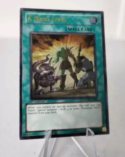 A Hero Lives GENE-EN098 *NM* 1st Edition Ultimate Rare Yugioh Card - Image 3