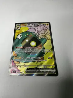 Pokemon TCG Iono's Bellibolt EX Journey Together Ultra Rare Holo Card 183/159 LP - Image 1