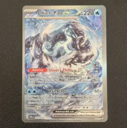 Pokemon Chien-Pao ex Special Illustration Rare Full Art Holo Card Paldea Evolve… - Image 1