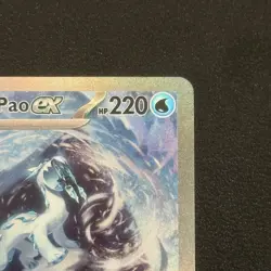 Pokemon Chien-Pao ex Special Illustration Rare Full Art Holo Card Paldea Evolve… - Image 3