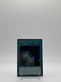 *** TERRAFORMING *** SECRET RARE 1ST EDITION MINT/NM BLMR-EN087 YUGIOH! - Image 1