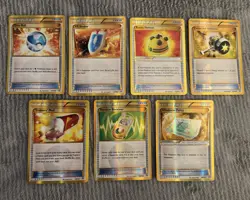 Pokemon 7 Trainer Item Card Lot Holo Secret Rare - Image 1