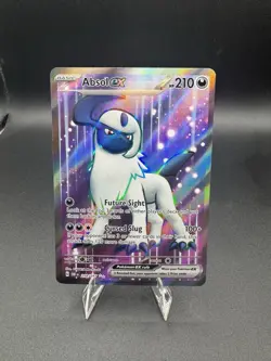 Absol ex 214/197 SV03: Obsidian Flames ( Secret Rare ) Full Art Pokemon Card NM - Image 1