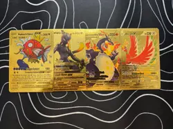 Pokemon Gold Foil Card Lot Charizard VMAX Mewtwo GX Magikarp Wailord GX Ho-Oh V - Image 2
