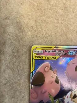 Pokemon TCG Tag Team Togepi Cleffa Igglybuff GX Cosmic Eclipse Card 143/236 - Image 5