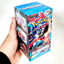 BOX[30+2 PACKS]Mega ENHANCED Evolutions Brave Pokemon Card Booster Sealed KOREAN - Image 1