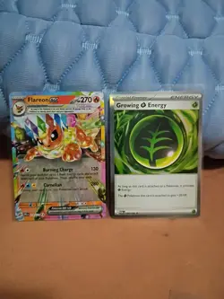 Pokemon TCG Card Lot Umbreon Holo, Glaceon,Ex Leafeon Ex,Growing Energy - Image 3