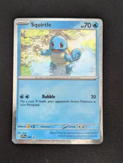 Squirtle - (Cosmos Holo) 048 Promo SV: Scarlet & Violet Promo Cards Holo SVP - Image 1