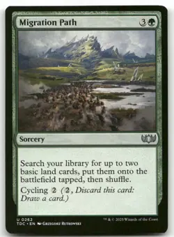 X4 Migration Path #262 MTG Tarkir Dragonstorm TDC NM X4 - Image 1