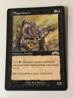 Plaguebearer X1 Exodus Played Condition See Pics Front Back - Image 1