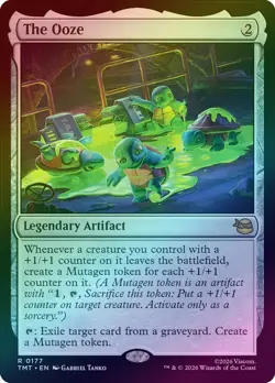 FOIL The Ooze (Teenage Mutant Ninja Turtles) - Magic: The Gathering - Image 1