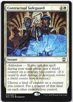 Contractual Safeguard Normal R Commander: Streets of New Capenna 14 NM - Image 1