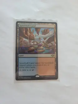 x1 Spirebluff Canal - Foil - Outlaws of Thunder Junction - Magic the Gathering - Image 2
