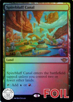 Spirebluff Canal Prerelease - Foil - Outlaws of Thunder Junction - (270) NM - Image 1