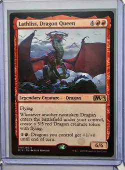 MTG Commander Lot Dragon Tribal Lathliss Foil, Dragonmaster Outcast, Guttersnipe - Image 3
