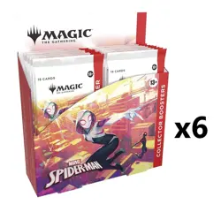 Magic The Gathering Spider-Man Collector Booster Box Factory Sealed Box Of 6 - Image 1
