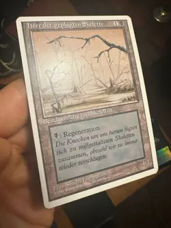 German Misprint Drudge Skeletons Swamp With Regenerate • NM/Unplayed • Mtg 1289 - Image 5
