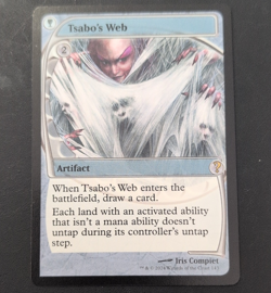 Wizards of the Coast Tsabo's Web 143 Artifact Iris Compiet Magic Regular EN - Image 1