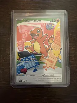 Charmander Pokemon MEP 038 First Partner Illustration Rare Promo - Image 1