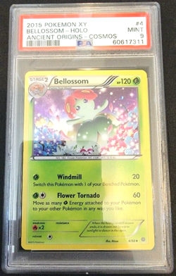 Holo Foil Bellossom 4/98 Cosmos Legacy Promo Set Pokemon Cards PSA 9 MINT - Image 1