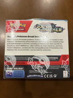 Pokemon Journey Together ENHANCED Booster Box Sealed - Image 3