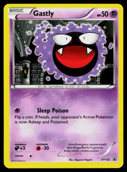 Gastly - Holo XY132 Promo Pokemon XY Promos NM - Image 1