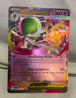 2025 POKEMON MEG EN-MEGA EVOLUTION 060 MEGA GARDEVOIR EX NM/M - Image 1