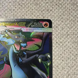 Pokemon TCG Mega Charizard X EX Phantasmal Flames Full Art Holo Ultra Rare 109/… - Image 3