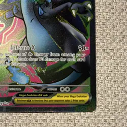 Pokemon TCG Mega Charizard X EX Phantasmal Flames Full Art Holo Ultra Rare 109/… - Image 4
