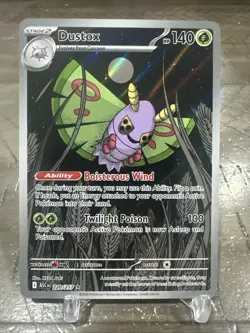 Pokemon TCG Dustox 220/217 Illustration Rare Ascended Heroes Full Art English NM - Image 1