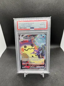 PSA 10 MIMIKYU VMAX TG17/TG30 FULL ART BRILLIANT STARS POKEMON - Image 1
