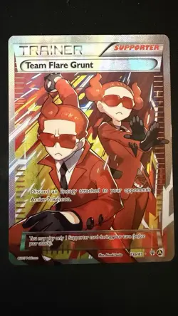 Pokemon Trainer Supporter Team Flare Grunt 73a/83 Promo - Image 1
