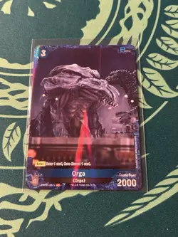 Orga P 047+ Foil Godzilla Card Game 1st Edition Rare Parallel Battle Pack Fresh - Image 1