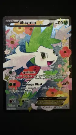 Pokemon Shaymin EX RC21/RC25 Legendary Treasures - Image 1