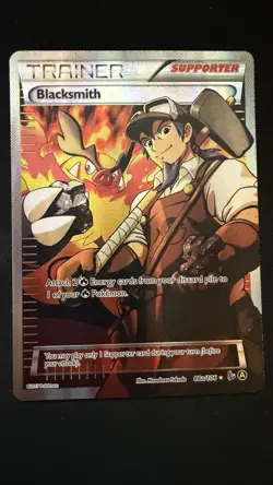 Pokemon Trainer Supporter Blacksmith 88a/106 XY Flashfire Promo - Image 1